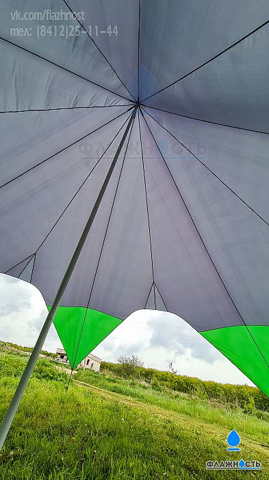 Серо-зеленый шатер